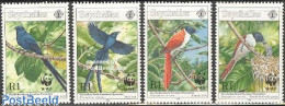 Delcampe - Seychelles 1996 WWF, Birds 4v, Mint NH, Nature - Birds - World Wildlife Fund (WWF) - Autres & Non Classés