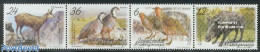 Delcampe - North Macedonia 2002 Animals 4v [:::] Or [+], Mint NH, Nature - Animals (others & Mixed) - Birds - Autres & Non Classés