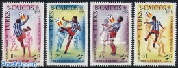 Delcampe - Turks And Caicos Islands 1982 World Cup Football 4v, Mint NH, Sport - Football - Autres & Non Classés