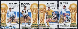 Delcampe - Tuvalu 1994 World Cup Football 4v, Mint NH, History - Sport - Germans - Football - Autres & Non Classés