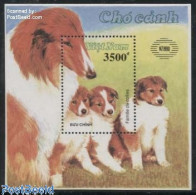 Delcampe - Vietnam 1990 Dogs S/s, Mint NH, Nature - Dogs - Autres & Non Classés