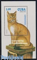 Delcampe - Cuba 1994 Cats S/s, Mint NH, Nature - Cats - Neufs