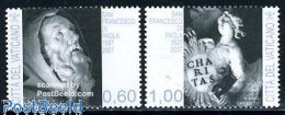 Delcampe - Vatican 2007 San Francesco Di Paola 2v, Mint NH, Religion - Religion - Neufs