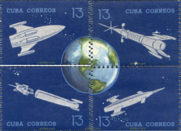 Delcampe - 793375 MNH CUBA 1964 25 ANIVERSARIO DEL PRIMER COHETE ESPACIAL - Otros & Sin Clasificación