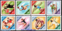 Delcampe - Hungary 1972 Olympic Games Munich 8v, Mint NH, Sport - Athletics - Boxing - Fencing - Football - Gymnastics - Kayaks &.. - Ungebraucht
