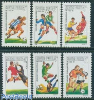 Delcampe - Hungary 1986 World Cup Football Mexico 6v, Mint NH, Sport - Football - Ungebraucht