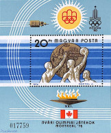 Delcampe - Hungary 1976 Olympic Winners S/s, Mint NH, Sport - Transport - Athletics - Olympic Games - Space Exploration - Ungebraucht