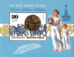 Delcampe - Hungary 1980 Olympic Winners S/s, Mint NH, Sport - Olympic Games - Ungebraucht