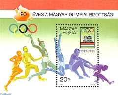 Delcampe - Hungary 1985 Olympic Committee S/s, Mint NH, Sport - Athletics - Olympic Games - Ungebraucht
