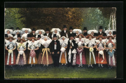 Delcampe - AK Spreewald, Hochzeitsgesellschaft In Spreewälder Tracht - Kostums