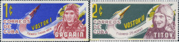 Delcampe - 793374 MNH CUBA 1963 VUELOS ESPACIALES - Otros & Sin Clasificación
