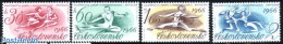 Delcampe - Czechoslovkia 1966 European Skating Championship 4v, Mint NH, Sport - Skating - Sport (other And Mixed) - Other & Unclassified