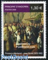 Delcampe - Andorra, French Post 2006 Christmas 1v, Montserrat Procession, Mint NH, Religion - Christmas - Religion - Unused Stamps