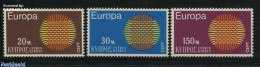 Delcampe - Cyprus 1970 Europa 3v, Mint NH, History - Europa (cept) - Neufs