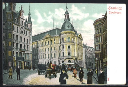 Delcampe - AK Hamburg-Neustadt, Blick Aufs Stadthaus - Mitte