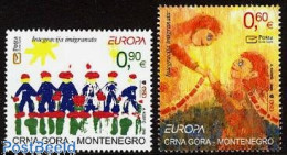 Delcampe - Montenegro 2006 Europa, Integration 2v, Mint NH, History - Europa (cept) - Montenegro