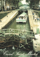 Delcampe - 75 Paris Canal Saint Martin CPM écluse Bateau - Paris (10)