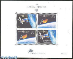 Delcampe - Madeira 1991 Europa, Space S/s, Mint NH, History - Transport - Europa (cept) - Space Exploration - Madeira