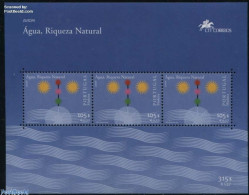 Delcampe - Madeira 2001 Europa, Water S/s, Mint NH, History - Nature - Europa (cept) - Water, Dams & Falls - Madeira