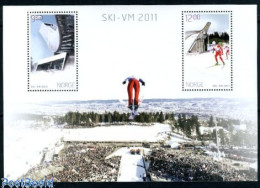 Delcampe - Norway 2011 World Cup Skiing S/s, Mint NH, Sport - Skiing - Sport (other And Mixed) - Ungebraucht