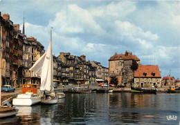 Delcampe - HONFLEUR Le Vieux Bassin Et La Lieutenance Vestige De L Ancienne Demeure Lieutenant Roi 20(scan Recto-verso) MA915 - Honfleur