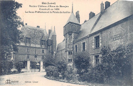 Delcampe - GIEN Ancien Chateau D Anne De Beaujeu Construit En 1494 La Sous Prefecture Et Palais Justice 9(scan Recto-verso) MA914 - Gien