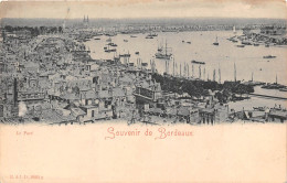 Delcampe - SOUVENIR DE BORDEAUX Le Port 30(scan Recto-verso) MA912 - Bordeaux