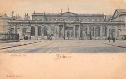 Delcampe - BORDEAUX L Hotel De Ville 32(scan Recto-verso) MA912 - Bordeaux