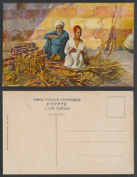 Delcampe - Egypt Old Postcard Native Roadside Sugar Cane Sugarcane Seller Vendor Merchant - Sonstige & Ohne Zuordnung