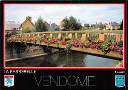 Delcampe - VENDOME La Passerelle Fleurie Sur Le Loir 25(scan Recto-verso) MA911 - Vendome