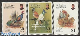 Delcampe - Brunei 1992 Birds 3v, Mint NH, Nature - Birds - Brunei (1984-...)