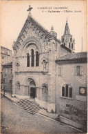 Delcampe - AUBENAS L Eglise Facade 12(scan Recto-verso) MA901 - Aubenas