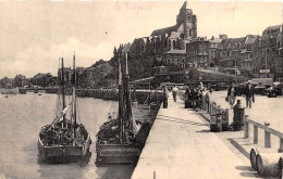 Delcampe - LE TREPORT Un Coin Du Port Et L Eglise Saint Jacques 16(scan Recto-verso) MA933 - Le Treport