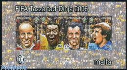 Delcampe - Malta 2006 World Cup Football Germany S/s, Mint NH, Sport - Football - Malta