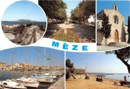 Delcampe - MEZE Filets De Peche L Esplanade L Eglise Des Penitents Le Port La Plage 16(scan Recto-verso) MA923 - Mèze