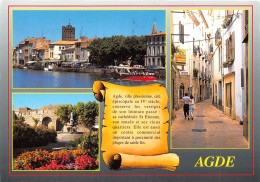 Delcampe - AGDE 24(scan Recto-verso) MA923 - Agde