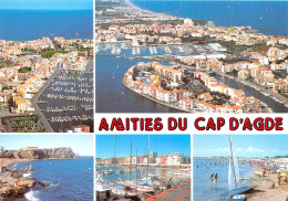 Delcampe - LE CAP D AGDE 21(scan Recto-verso) MA923 - Agde
