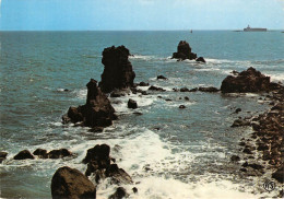 Delcampe - LE CAP D AGDE Les Rochers Et Au Fond Le Fort Brescou 23(scan Recto-verso) MA923 - Agde