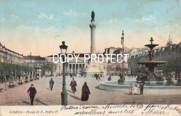 Delcampe - Lisboa - Praça De D. Pedro IV - Lisboa