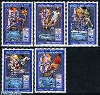 Delcampe - Mauritania 1994 Football Games USA 5v, Mint NH, Sport - Football - Autres & Non Classés