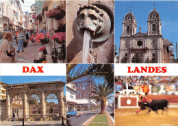 Delcampe - DAX Rue Pietonne La Fontaine Chaude L Hotel Des Thermes La Cathedrale Corrida Aux Arenes 29(scan Recto-verso) MA921 - Dax