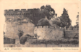 Delcampe - AVRANCHES Le Chateau Les Vieux Remparts 5(scan Recto-verso) MA959 - Avranches