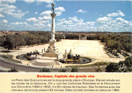 Delcampe - BORDEAUX Le Monument Aux Girondins 12(scan Recto-verso) MA955 - Bordeaux