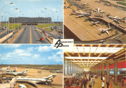 Delcampe - AEROPORT DE PARIS ORLY L Aerogare D Orly Sud Le Satellite Est L Aire De Stationnement Le Hall 25(scan Recto-verso) MA950 - Flugwesen