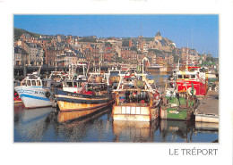 Delcampe - LE TREPORT Les Bateaux De Peche Pares Pour Le Grand Depart 15(scan Recto-verso) MA948 - Le Treport