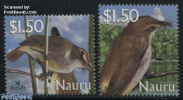 Delcampe - Naoero (Nauru) 2003 Birdlife 2v, Mint NH, Nature - Bird Life Org. - Birds - Autres & Non Classés