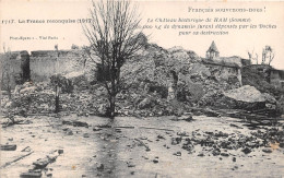 Delcampe - Le Chateau Historique De HAM 100000 Kg De Dynamite Furent Depenses Par Les Boches 27(scan Recto-verso) MA944 - Ham