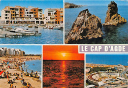 Delcampe - Le CAP D AGDE Regards Sur La Nouvelle Station Balneaire 31(scan Recto-verso) MA943 - Agde