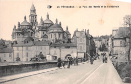 Delcampe - PERIGUEUX Le Pont Des Barris Et La Cathedrale 11(scan Recto-verso) MA979 - Périgueux
