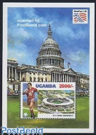 Delcampe - Uganda 1994 World Cup Football S/s, Stadium, Mint NH, Sport - Football - Autres & Non Classés